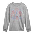 thumbnail image 1 of Peanuts - Hockey Snoopy - Youth Long Sleeve Graphic T-Shirt, 1 of 5