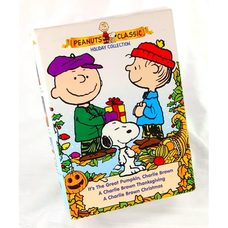 Peanuts Holiday Collection (A Charlie Brown Christmas/Thanksgiving/Pumpkin) NEW