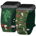 thumbnail image 1 of Peanuts Holiday Happiness HD Unisex Watch Band for Apple Watch - 42/44/45/49mm(46mm Series 10) Short Let It Snow by Affinity Bands, 1 of 6