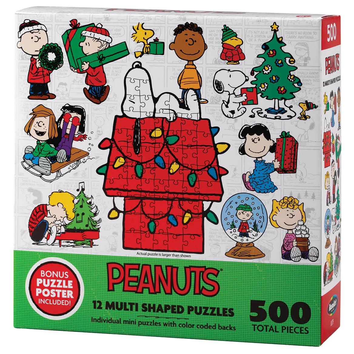 Peanuts® Holiday MultiShaped Puzzles