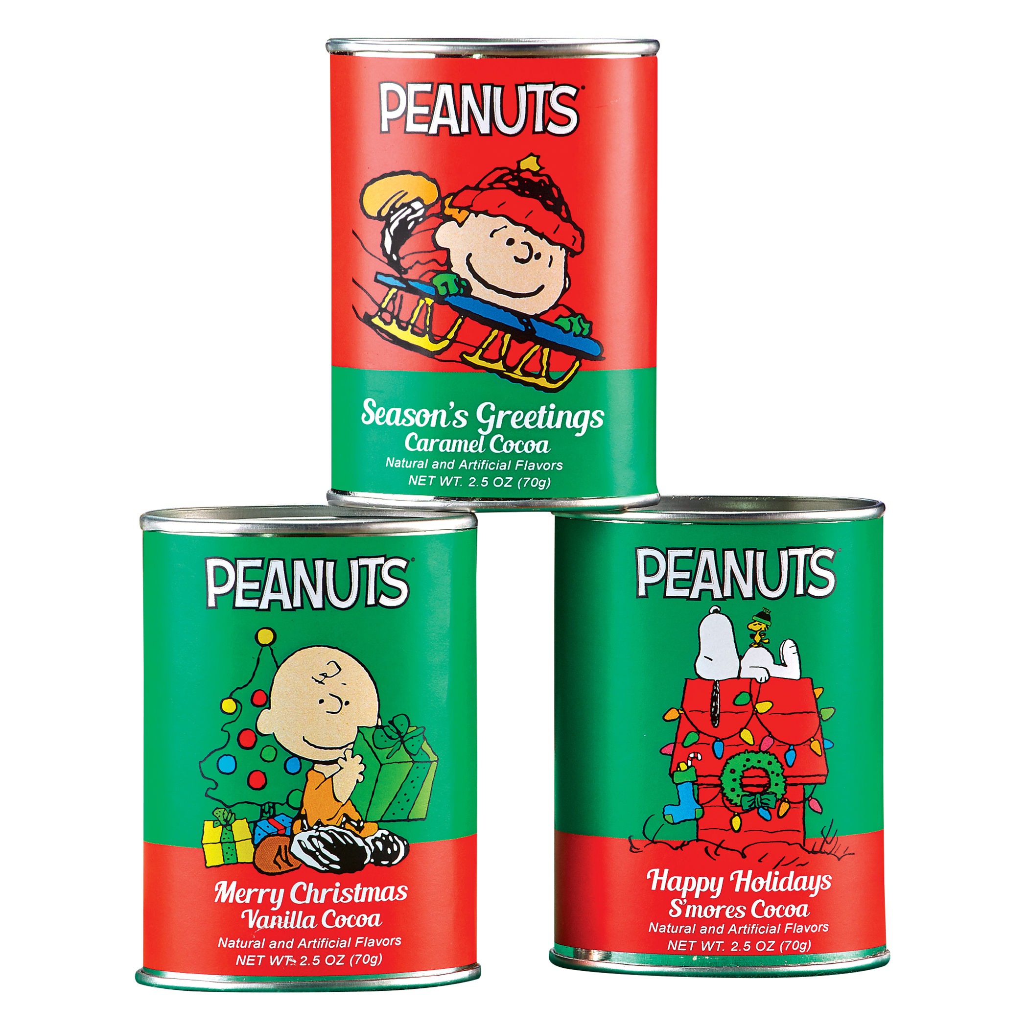 Peanuts Holiday Smores Vanilla Caramel Cocoa Gift Set