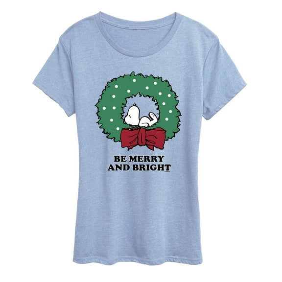 Peanuts - Holiday Vibes - Women's Short Sleeve Graphic T-Shirt