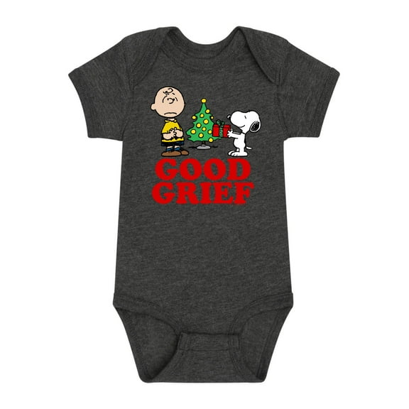 Peanuts - Holidays - Christmas With Charlie Brown & Snoopy - Infant Baby One Piece