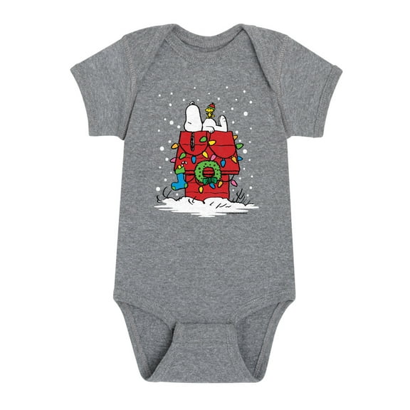 Peanuts - Holidays - It's Snowing On Christmas - Infant Baby One Piece