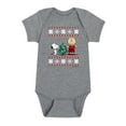 thumbnail image 1 of Peanuts - Holidays - Mini Christmas Tree From Charlie - Infant Baby One Piece, 1 of 5