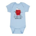 thumbnail image 1 of Peanuts - Holidays - My Favorite Color Is Christmas Lights - Infant Baby One Piece, 1 of 5