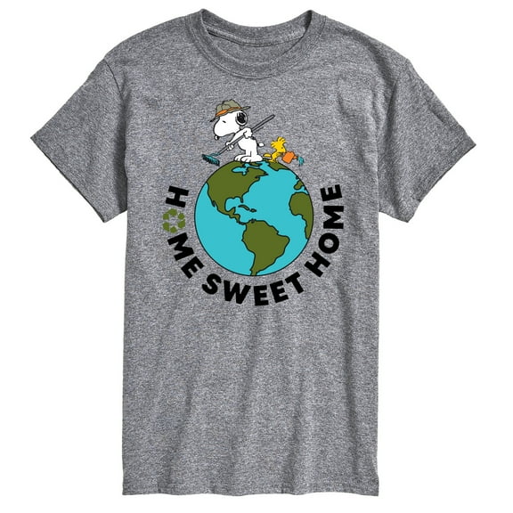 Peanuts - Home Sweet Home - Men's Short Sleeve Graphic T-Shirt