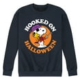 thumbnail image 1 of Peanuts - Hooked On Halloween - Men's Crew Neck Fleece Pullover, 1 of 5