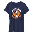 thumbnail image 1 of Peanuts - Hooked On Halloween - Women's Short Sleeve Graphic T-Shirt, 1 of 6