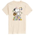 thumbnail image 1 of Peanuts - Hoppy Easter - Men's Short Sleeve Graphic T-Shirt, 1 of 5