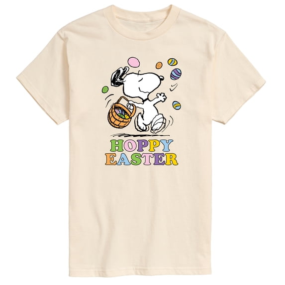 Peanuts - Hoppy Easter - Men's Short Sleeve Graphic T-Shirt