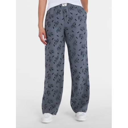 Peanuts Horror Book Club Women’s and Women’s Plus Sleep Pants, Sizes XS-3X
