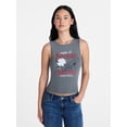 thumbnail image 1 of Peanuts Women's and Women's Plus Size Snoopy Horror Book Club Sleep Tank Top, Sizes XS-3X, 1 of 5