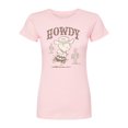 thumbnail image 1 of Peanuts - Howdy Charlie Brown-Juniors Fitted Short Sleeve Graohic T-Shirt, 1 of 4