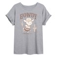 thumbnail image 1 of Peanuts - Howdy Charlie Brown-Womens Oversized Graphic T-Shirt Oversized Graphic T-Shirt, 1 of 5