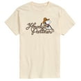 thumbnail image 1 of Peanuts - Howdy Partner Snoopy - Men's Short Sleeve Graphic T-Shirt, 1 of 5