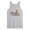 thumbnail image 1 of Peanuts - Howdy Partner Snoopy - Men's Sleeveless Graphic Tank Top, 1 of 4