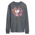 thumbnail image 1 of Peanuts - Hug Heart Flower - Men's Long Sleeve T-Shirt, 1 of 5