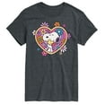 thumbnail image 1 of Peanuts - Hug Heart Flower - Men's Short Sleeve Graphic T-Shirt, 1 of 6
