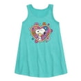 thumbnail image 1 of Peanuts - Hug Heart Flower  - Toddler and Youth Girls A-line Dress, 1 of 5