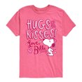 thumbnail image 1 of Peanuts - Hugs And Kisses Belle - Toddler And Youth Short Sleeve Graphic T-Shirt, 1 of 5