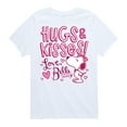 thumbnail image 1 of Peanuts - Hugs and Kisses Belle - Toddler and Youth Short Sleeve Graphic T-Shirt, 1 of 6