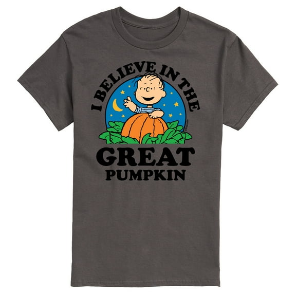 Peanuts - I Believe In The Great Pumpkin - Men's Short Sleeve Graphic T-Shirt