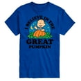 thumbnail image 1 of Peanuts - I Believe In The Great Pumpkin - Men's Short Sleeve Graphic T-Shirt, 1 of 5