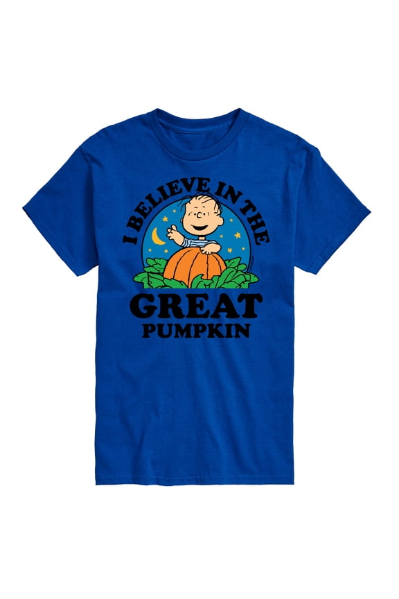 - I Believe In The Great Pumpkin - Men's Short Sleeve Graphic T-Shirt