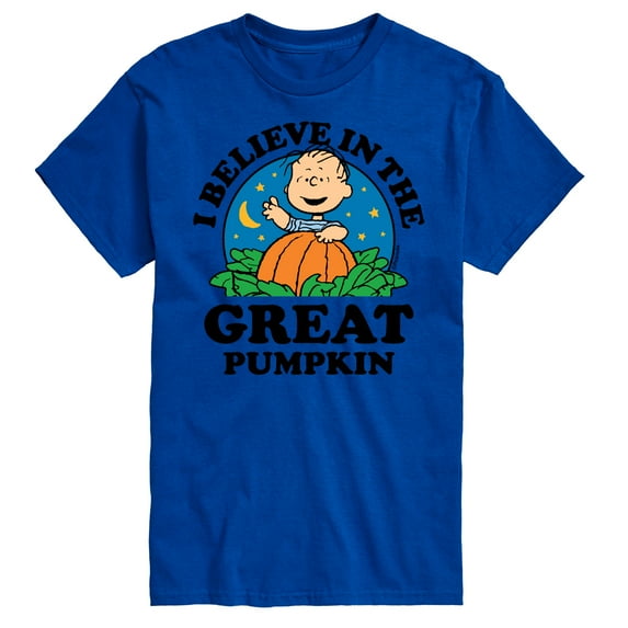 Peanuts - I Believe In The Great Pumpkin - Men's Short Sleeve Graphic T-Shirt