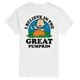 thumbnail image 1 of Peanuts - I Believe In The Great Pumpkin - Men's Short Sleeve Graphic T-Shirt, 1 of 5