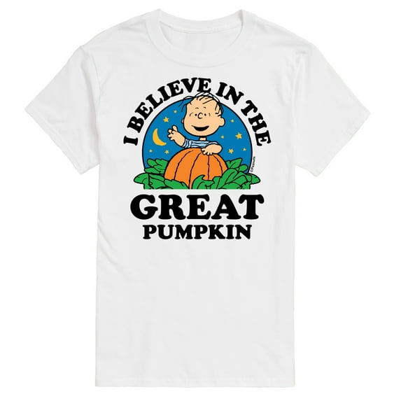 Peanuts - I Believe In The Great Pumpkin - Men's Short Sleeve Graphic T-Shirt