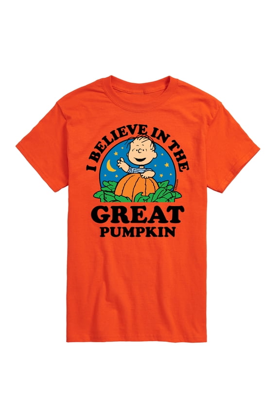 - I Believe In The Great Pumpkin - Men's Short Sleeve Graphic T-Shirt