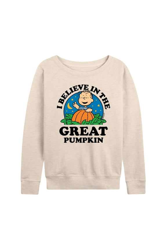 - I Believe In The Great Pumpkin - Women's Lightweight French Terry Long Sleeve Shirt
