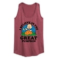 thumbnail image 1 of Peanuts - I Believe In The Great Pumpkin - Women's Racerback Tank Top, 1 of 6