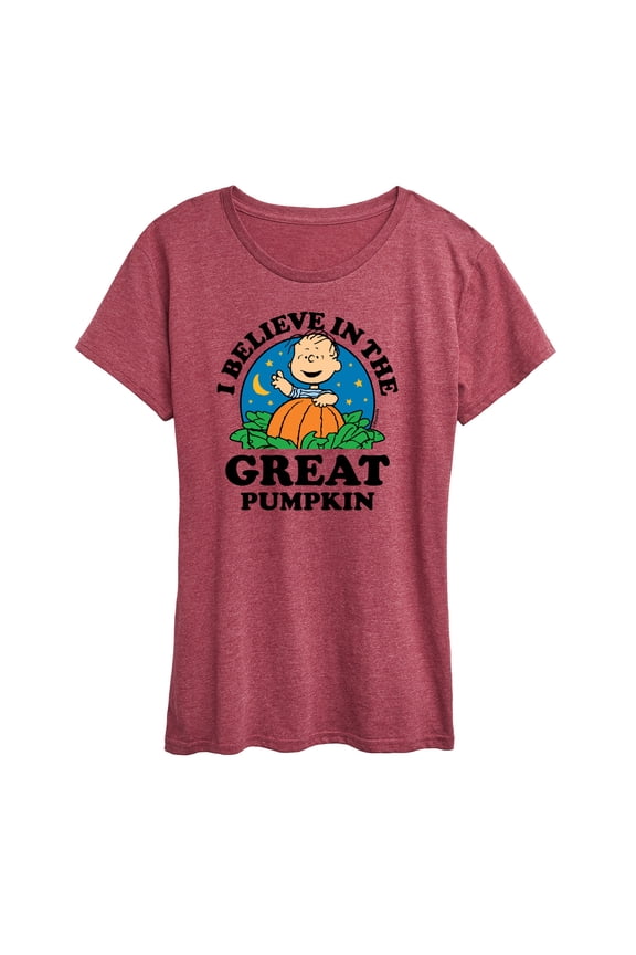 - I Believe In The Great Pumpkin - Women's Short Sleeve Graphic T-Shirt