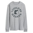 thumbnail image 1 of Peanuts - I Could Be Meaner Lucy - Men's Long Sleeve Graphic T-Shirt, 1 of 5