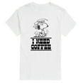 thumbnail image 1 of Peanuts - Need Coffee Snoopy - Men's Short Sleeve Graphic T-Shirt, 1 of 5