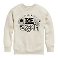 thumbnail image 1 of Peanuts - I Scream For Ice Cream - Toddler And Youth Crewneck Fleece Sweatshirt, 1 of 6