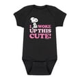 thumbnail image 1 of Peanuts - I Woke Up This Cute Girl - Infant Baby One Piece Onesie, 1 of 4