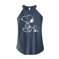 thumbnail image 1 of Peanuts - I'll Follow You - Snoopy & Woodstock - Juniors High Neck Tank Top, 1 of 5