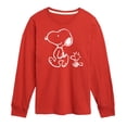 thumbnail image 1 of Peanuts - I'll Follow You - Snoopy & Woodstock - Toddler & Youth Long Sleeve Graphic T-Shirt, 1 of 5