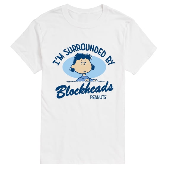 Peanuts - I'm Surrounded By Blockheads - Men's Short Sleeve Graphic T-Shirt