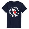 thumbnail image 1 of Peanuts - I'm a Great Catch - Men's Short Sleeve Graphic T-Shirt, 1 of 5
