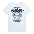 thumbnail image 1 of Peanuts - Im Not Bossy - Toddler And Youth Short Sleeve Tee, 1 of 5