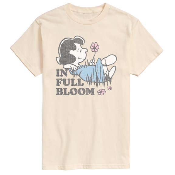 Peanuts - In Full Bloom Lucy - Men's Short Sleeve Graphic T-Shirt