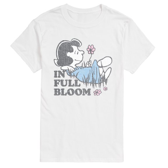 Peanuts - In Full Bloom Lucy - Men's Short Sleeve Graphic T-Shirt