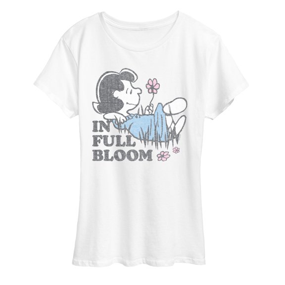 Peanuts - In Full Bloom Lucy - Women's Short Sleeve Graphic T-Shirt