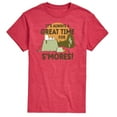 thumbnail image 1 of Peanuts - It Always A Great Time For Smores - Men's Short Sleeve Graphic T-Shirt, 1 of 6