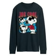thumbnail image 1 of Peanuts - Joe Cool Collage - Men's Long Sleeve Graphic T-Shirt, 1 of 5